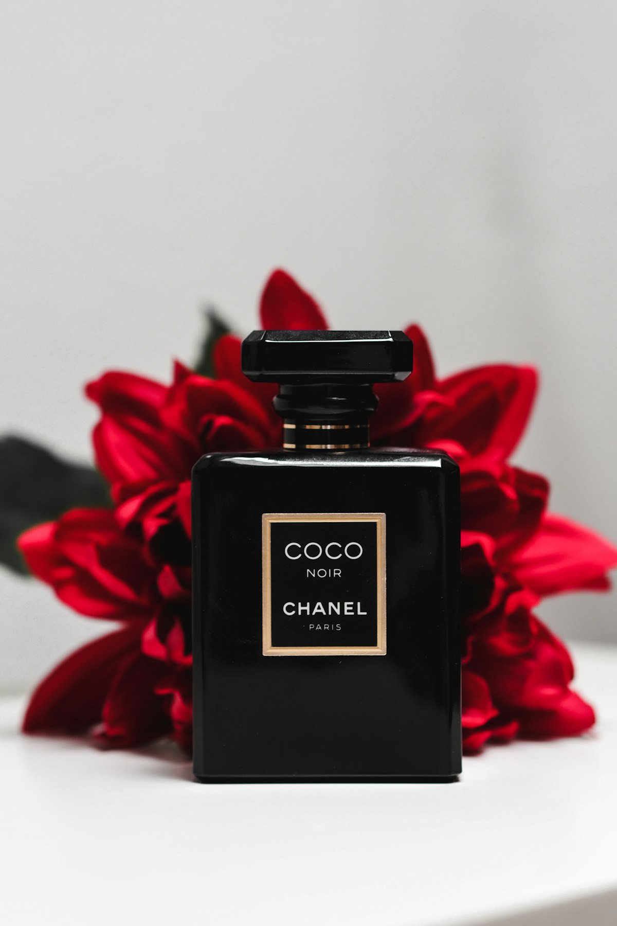 Dubey perfume flacon held in hand